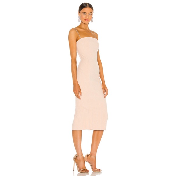 NWT MISHA x Revolve Irisa Dress in Nude - Picture 2 of 7